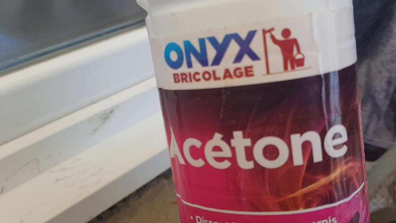 Où jeter de l'acétone