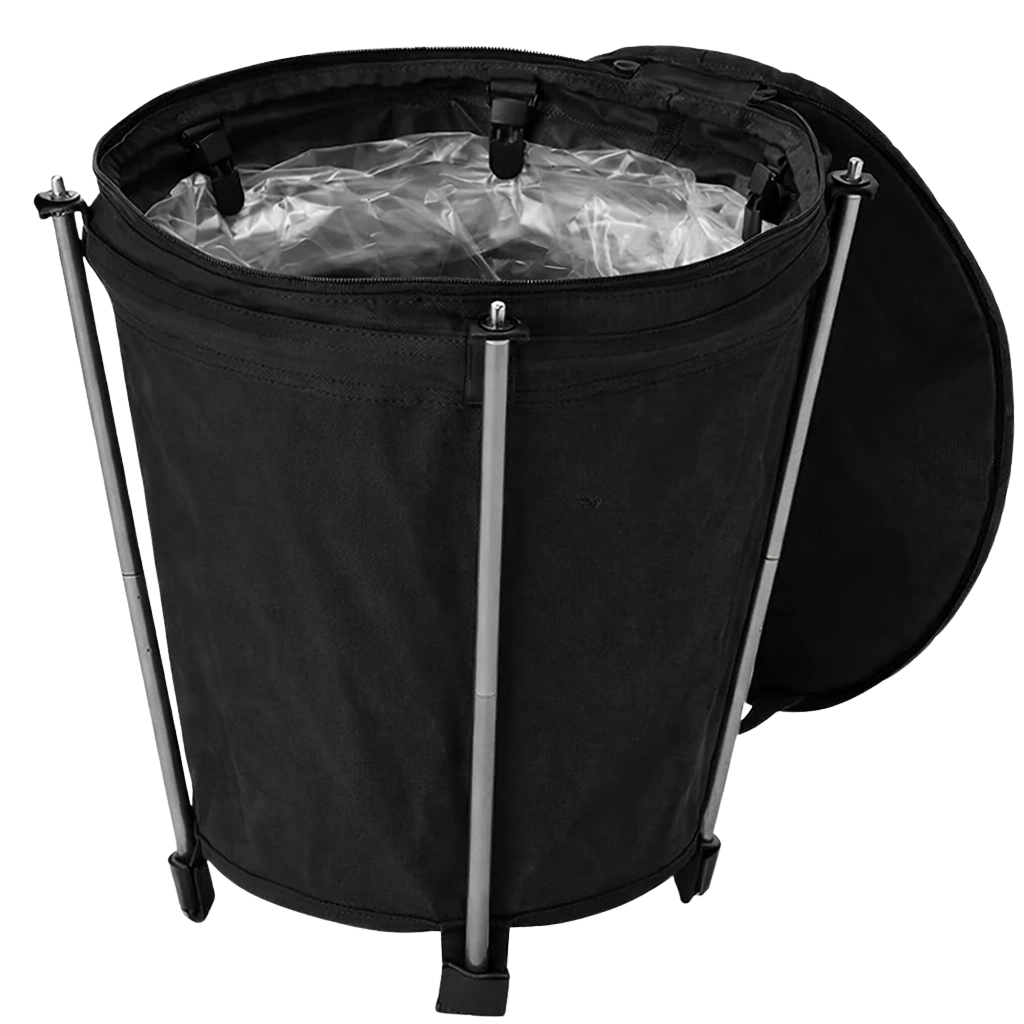 Poubelle de camping pliable 20L compacte et légère