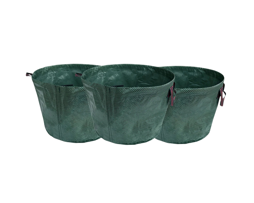Sac de jardin vert pliable et réutilisable 50L