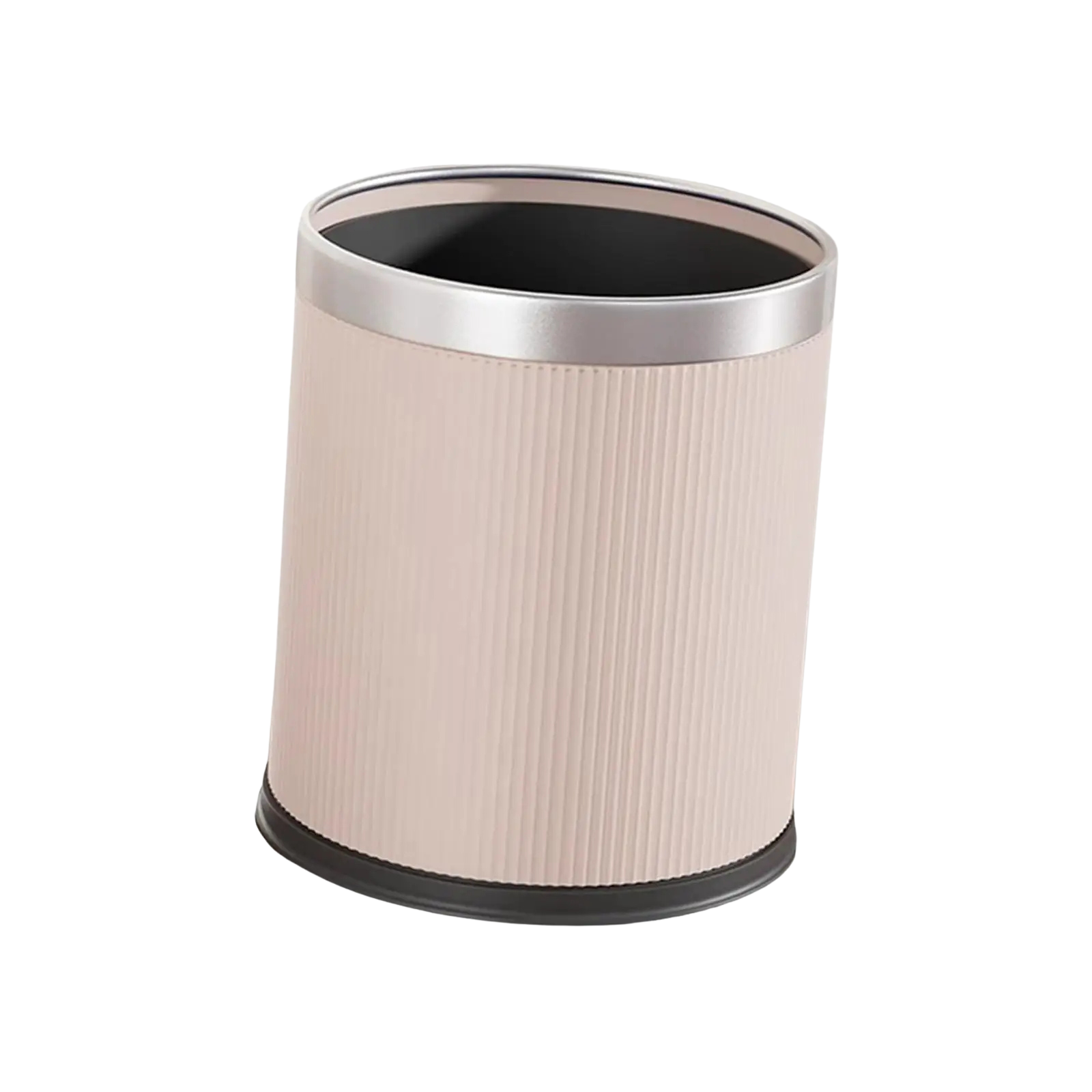 Corbeille à papier moderne ronde en plastique design