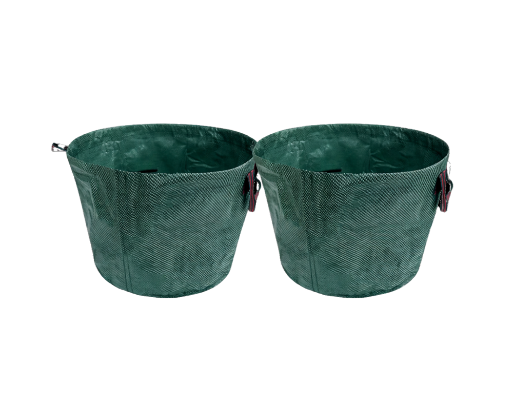 Sac de jardin vert pliable et réutilisable 50L