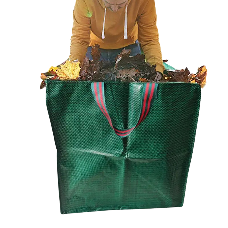 Sac de jardin carré pliable pour déchets verts