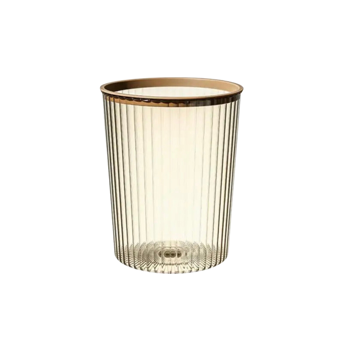 Poubelle Transparente de Luxe à Ordure