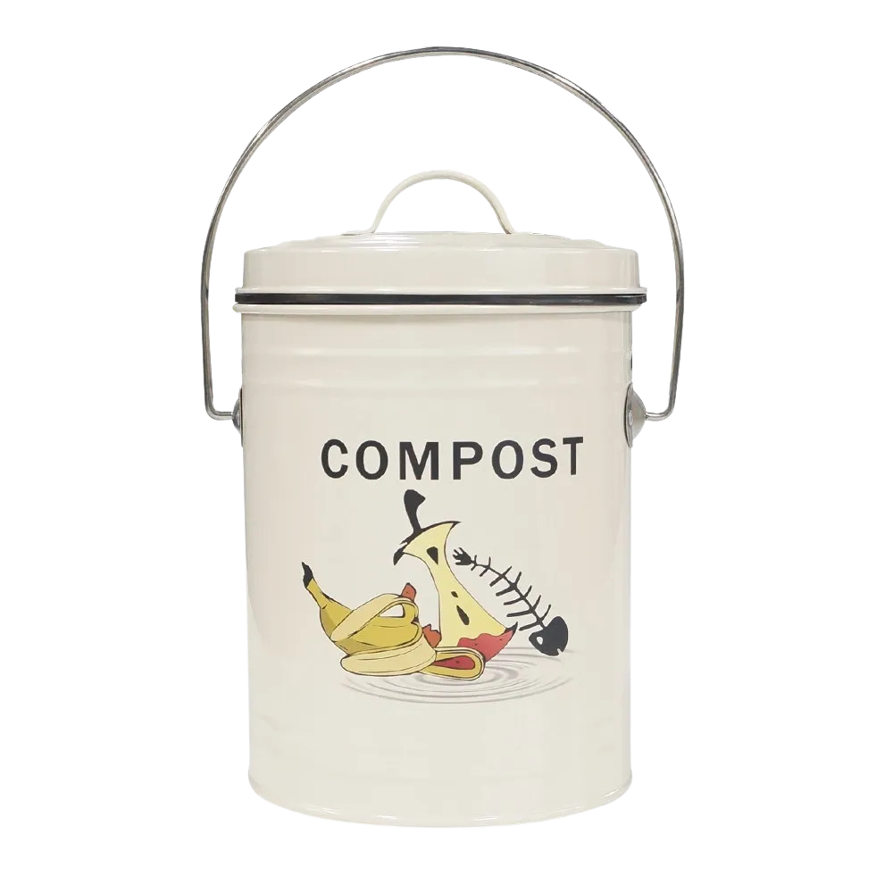 Composteur rond en métal