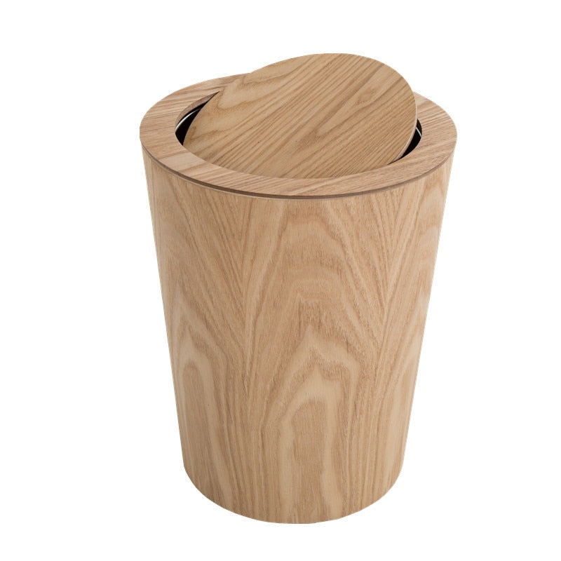 Poubelle en Bois 9L