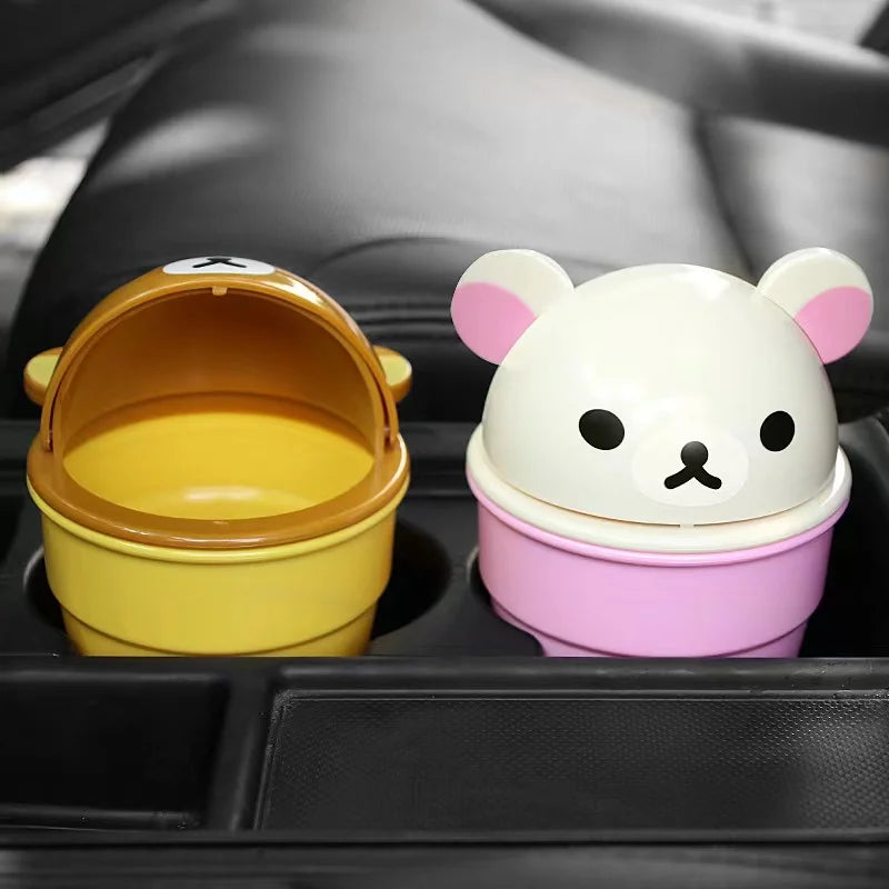 Mini Poubelles de Voiture en Forme d'Animal