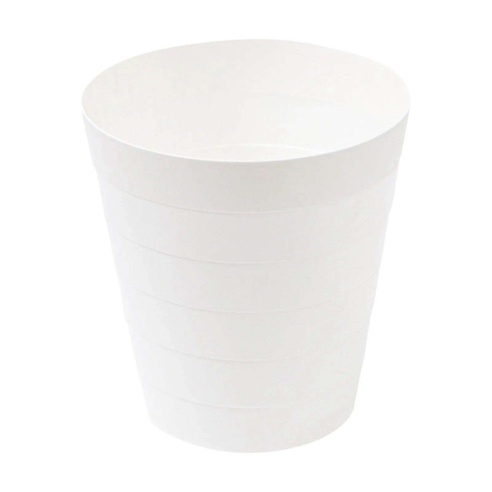 Petite poubelle de bureau blanche