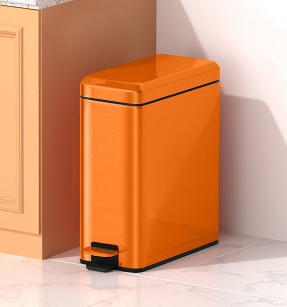 Poubelle de Cuisine Moderne Orange