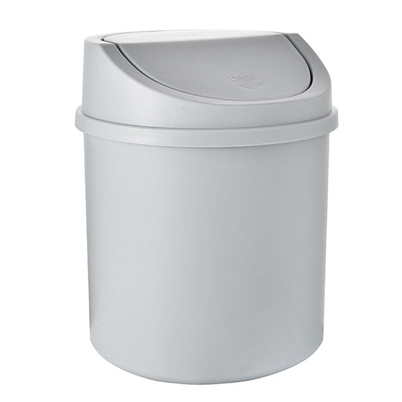 Mini Poubelle - Pratique et Compacte grise