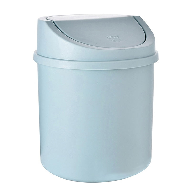 Mini Poubelle - Pratique et Compacte bleu