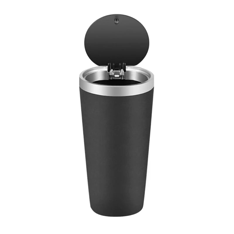 Mini Poubelle de Voiture Etanche Argenté