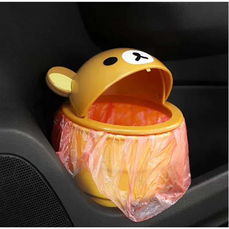 Mini Poubelles de Voiture en Forme d'Animal