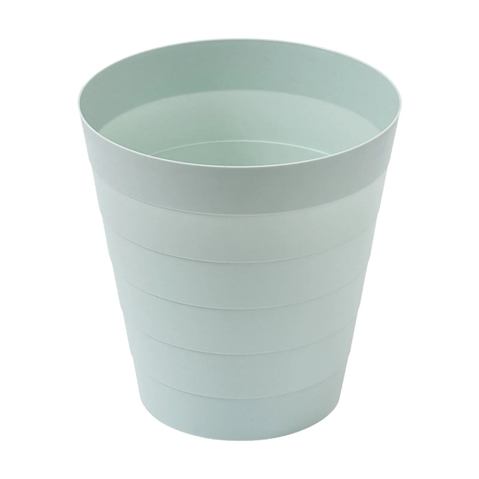 Petite poubelle de bureau bleu clair