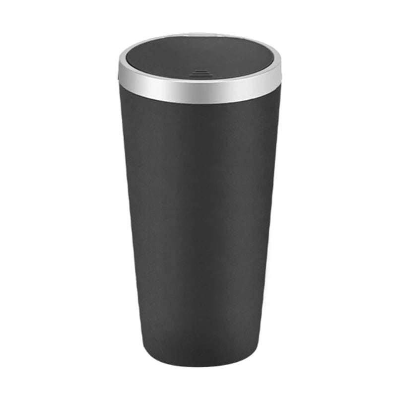 Mini Poubelle de Voiture Etanche argenté