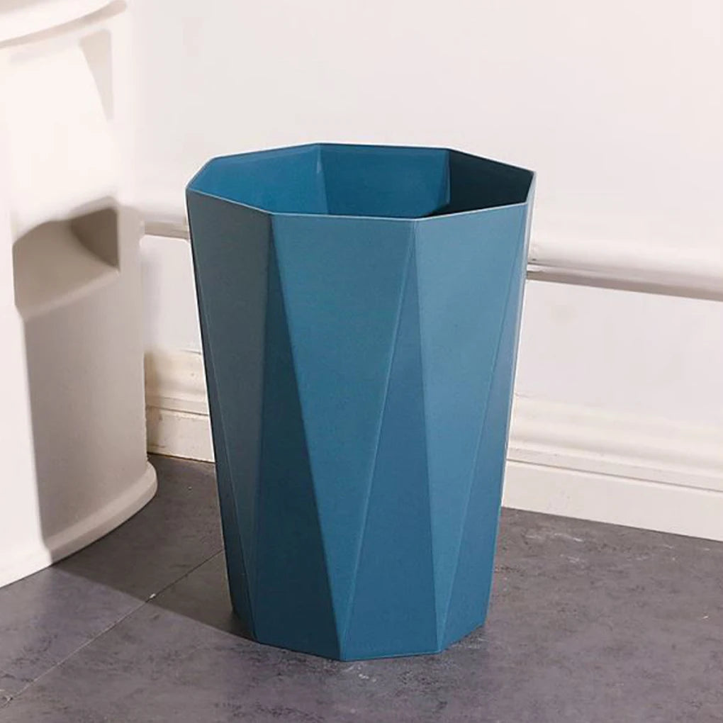 Poubelle de bureau antidérapante Bleu