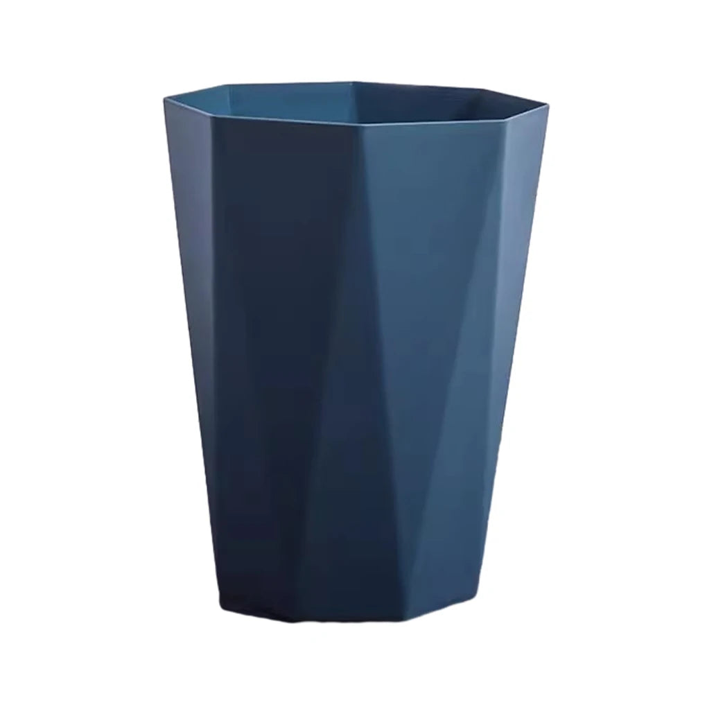 Poubelle de bureau antidérapante bleu Foncé