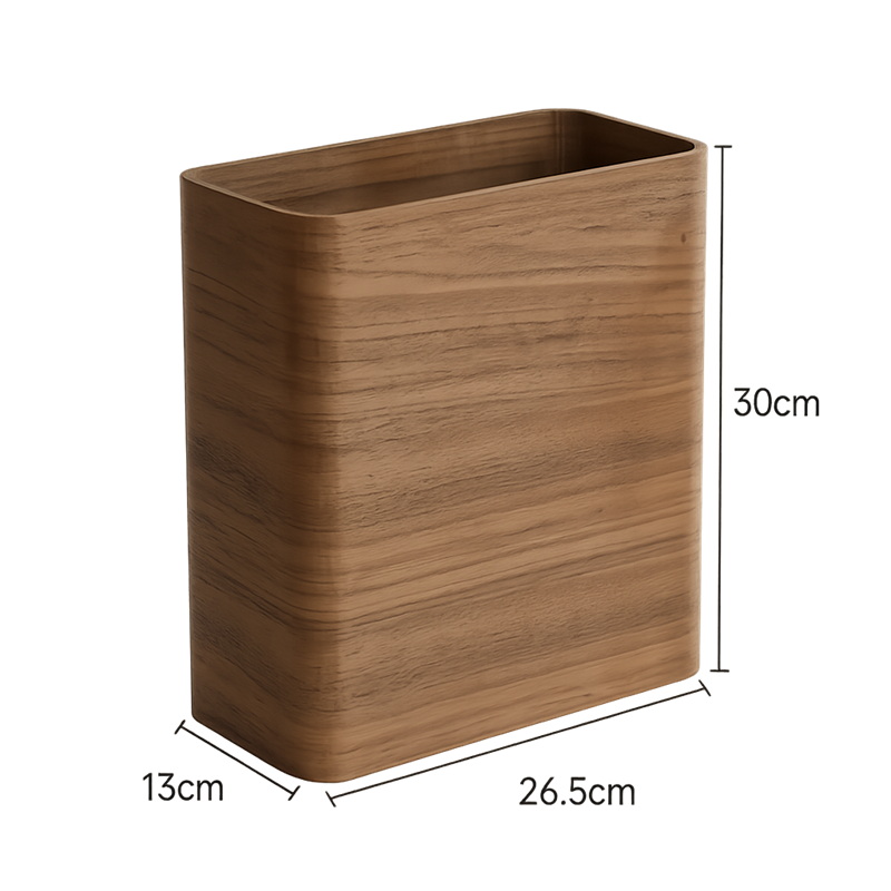 Poubelle en Bois Durable
