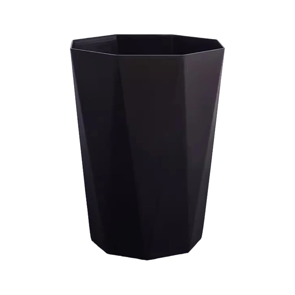 Poubelle de bureau antidérapante Noir