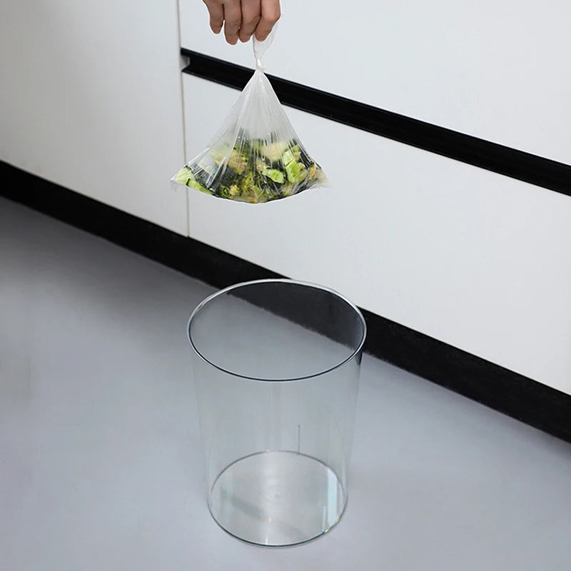 Poubelle transparente haute qualité