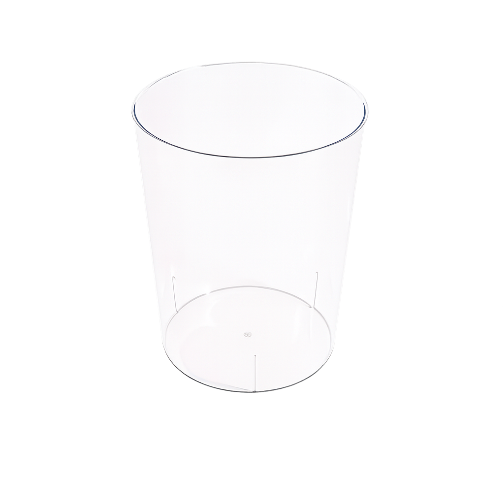 Poubelle transparente haute qualité