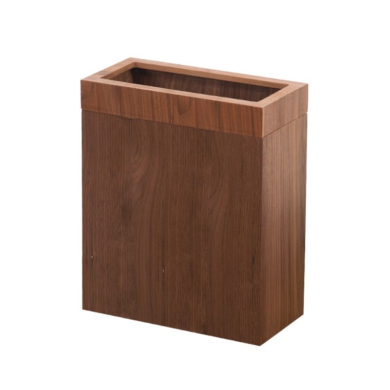 Poubelle en Bois Nordique Foncé