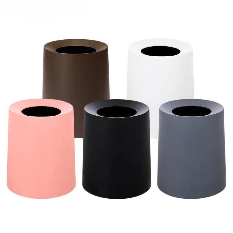 Poubelle ronde à double couche