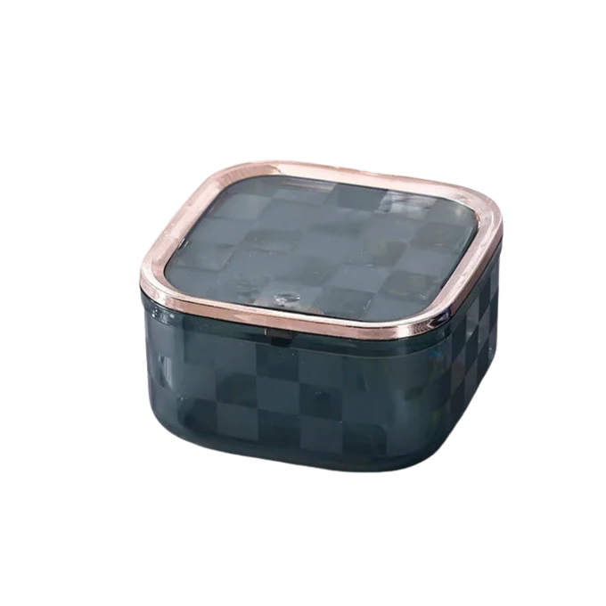 Mini Poubelle Transparente De Bureau