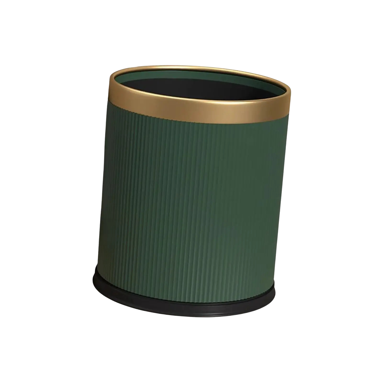 Corbeille à papier moderne ronde en plastique design