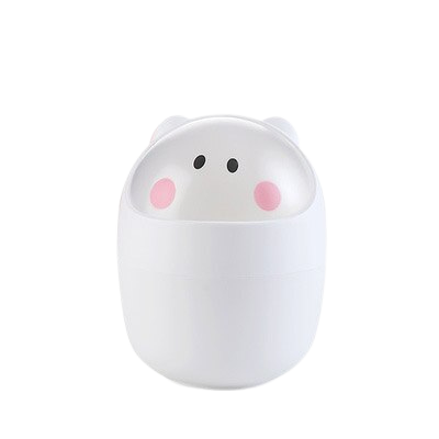 Petite poubelle design et décorative