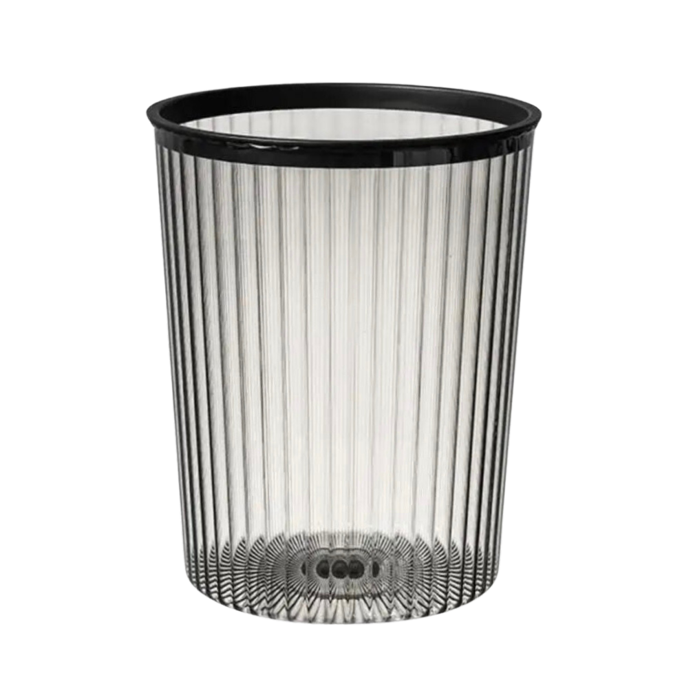 Poubelle Transparente de Luxe à Ordure