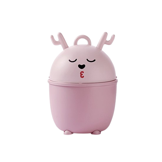 Petite poubelle design et décorative