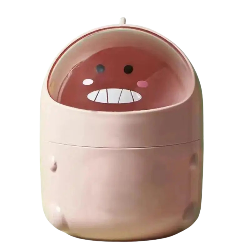 Poubelle de table design avec couvercle basculant