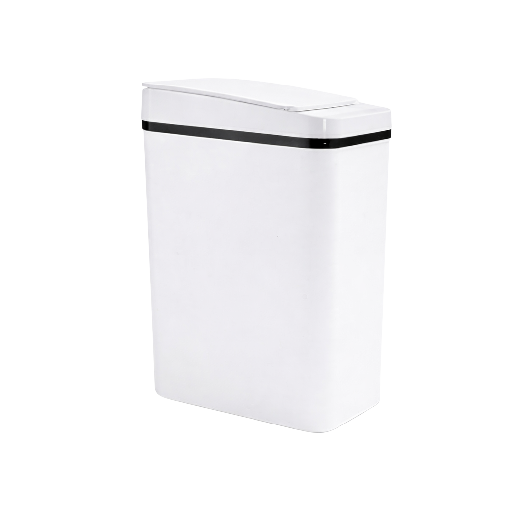 Poubelle rectangulaire automatique sans contact 12L
