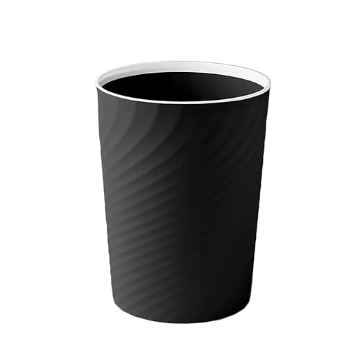 Poubelle Style Nordique - Effet Ondulé