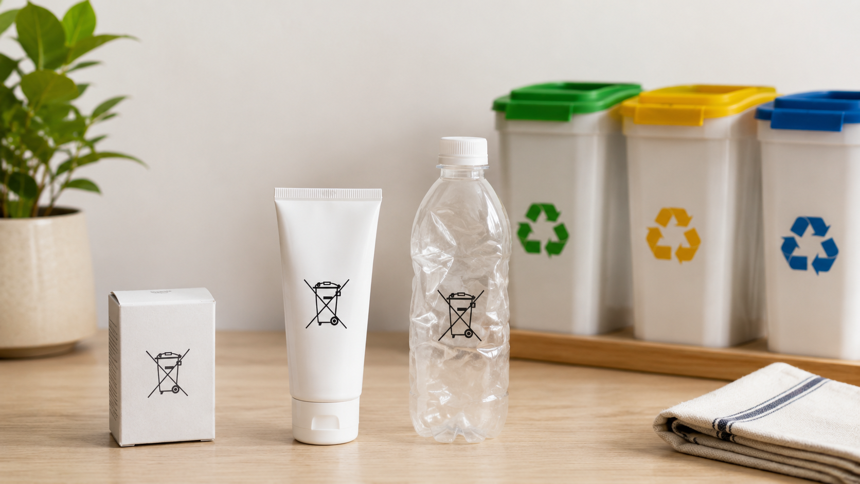 Logo poubelle barrée : que signifie ce symbole et que faire du produit ?