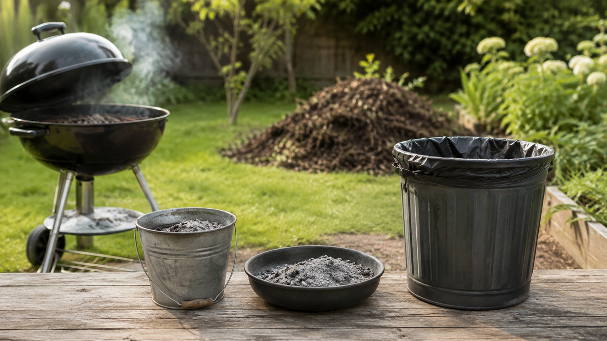 Où jeter les cendres de cheminée et de barbecue sans risque ?