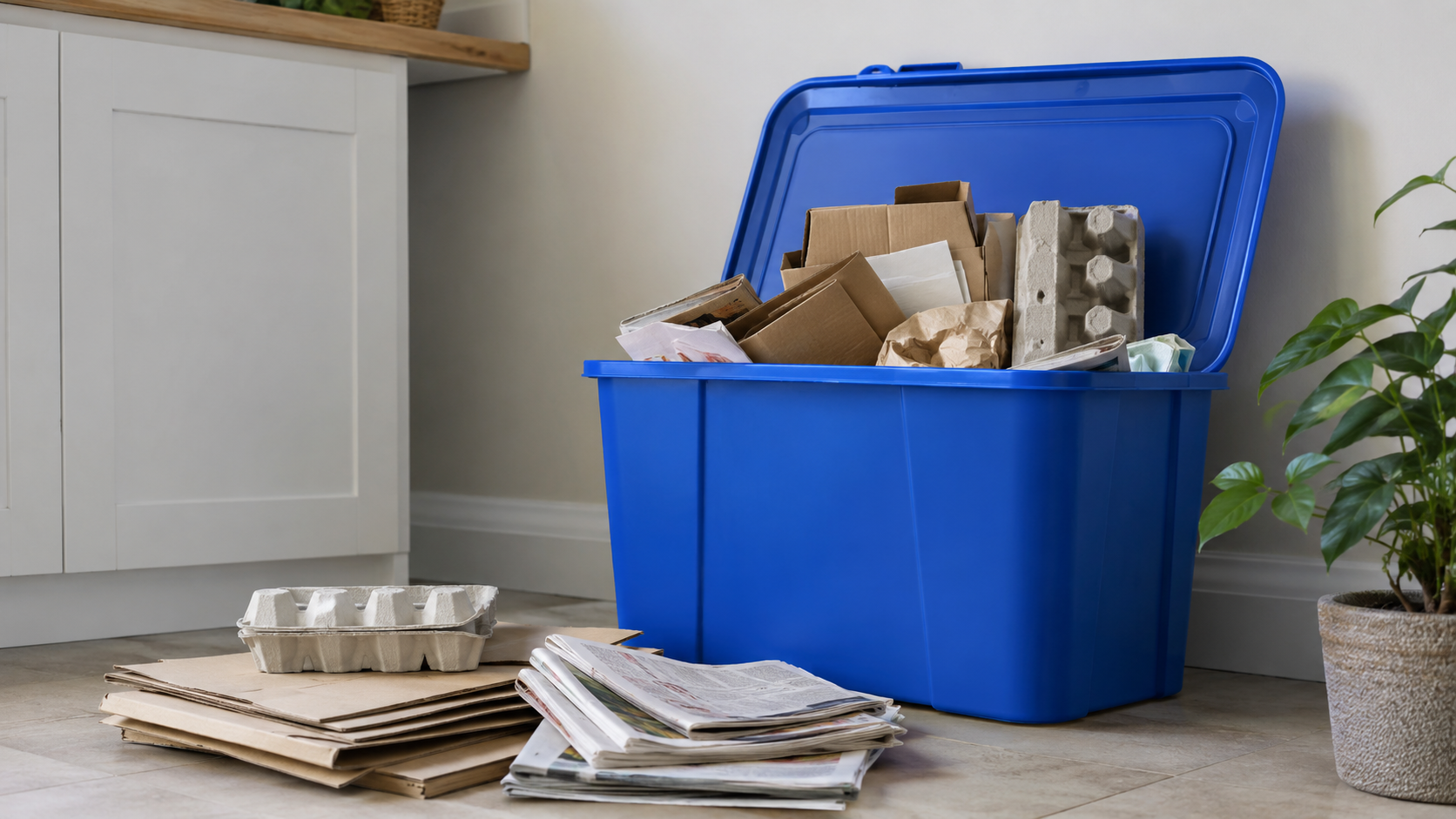 Poubelle bleue : le vrai guide du tri papier-carton