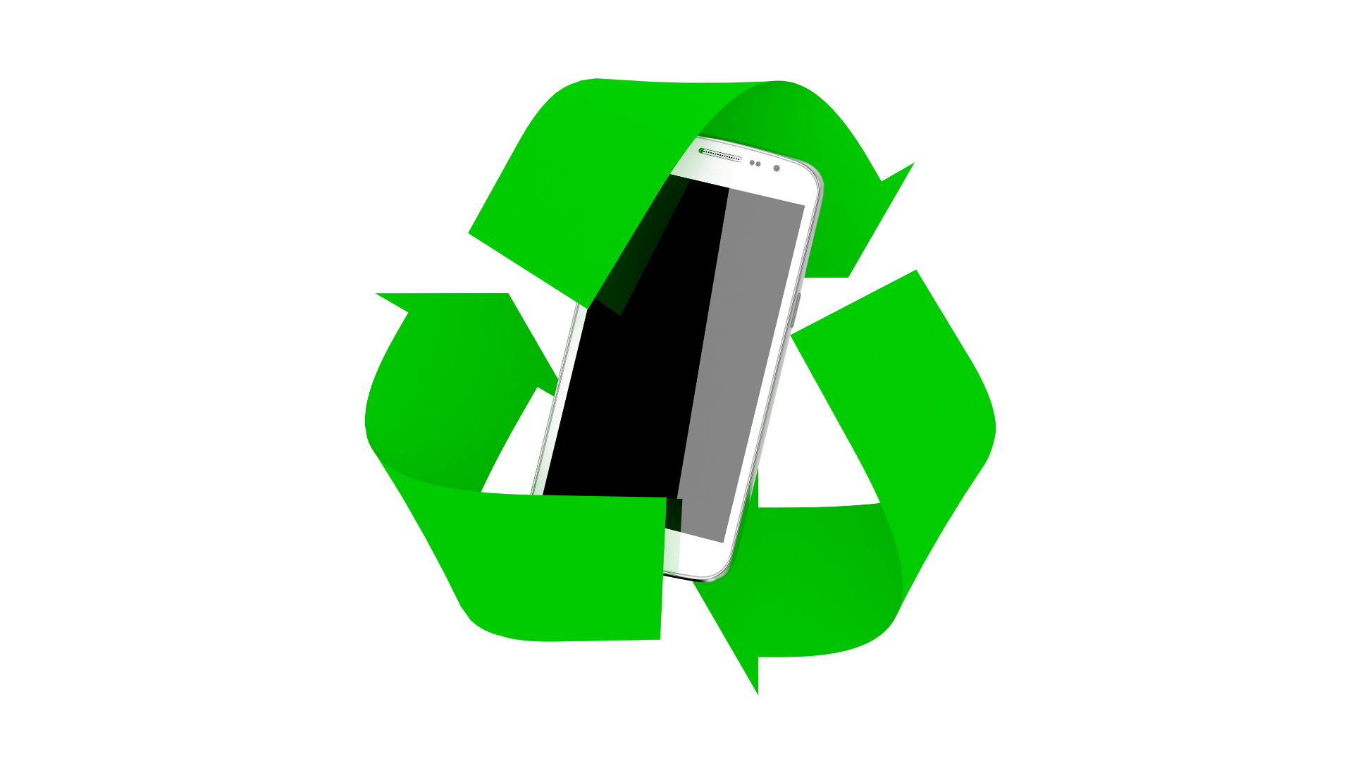 recyclage de téléphone