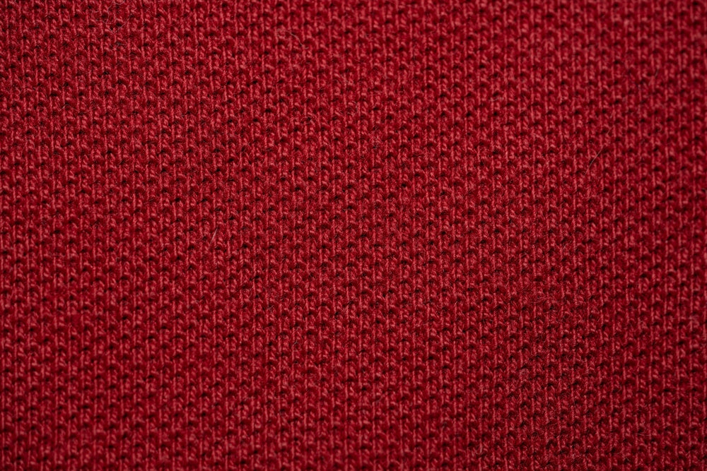 tissu rouge