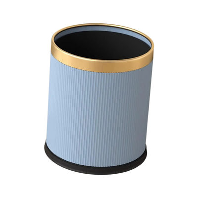 Corbeille à papier moderne ronde en plastique design