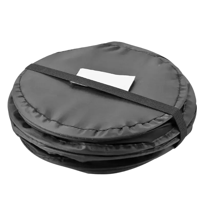 Corbeille en tissu pliable compacte et multiusage