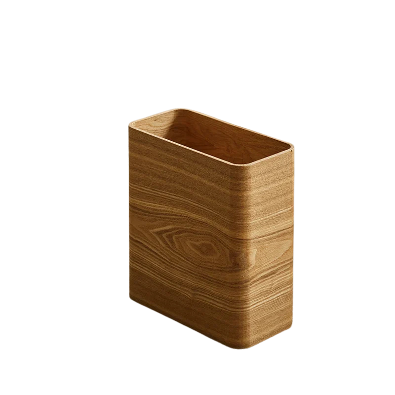 Poubelle en Bois Durable
