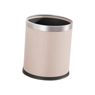 Corbeille à papier moderne ronde en plastique design