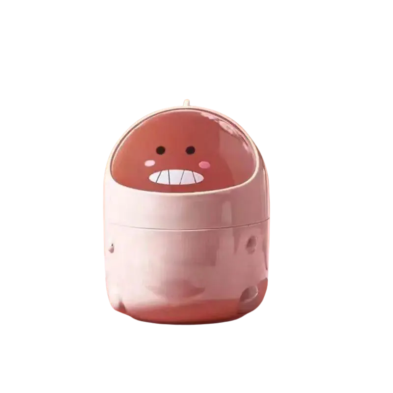 Poubelle de table design avec couvercle basculant