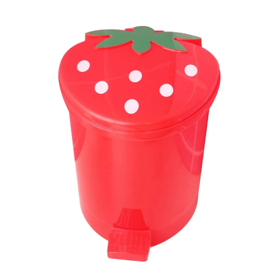 Mini Poubelle en Forme de Fraise