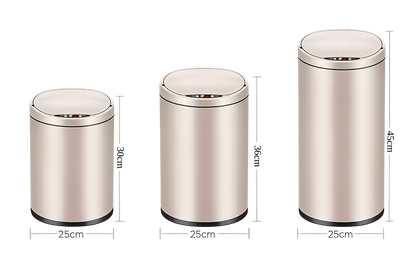 Poubelle Intelligente - Acier Inoxydable