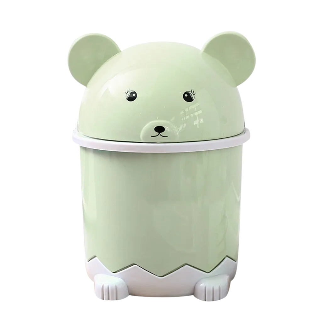 Mini Poubelle Ours de Bureau