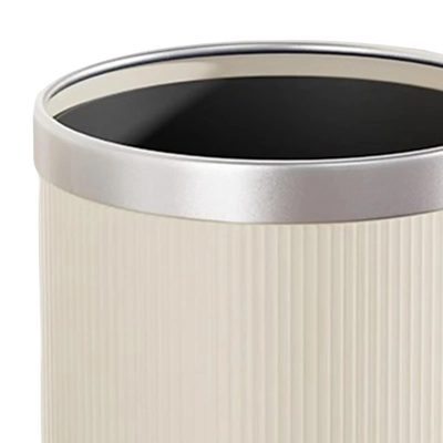 Corbeille à papier moderne ronde en plastique design