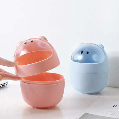 Petite poubelle design et décorative