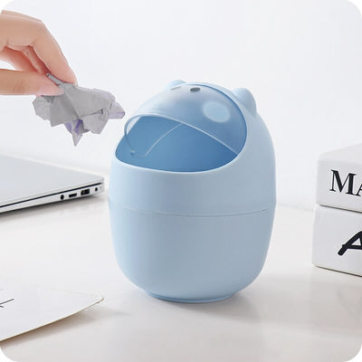 Petite poubelle design et décorative